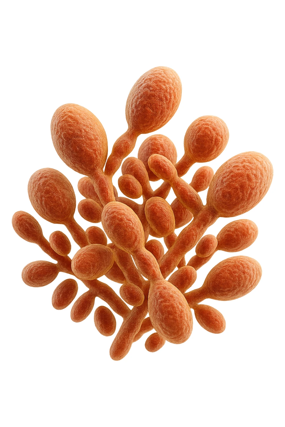 CANDIDA INTESTINALE, IPERREALISTICA 4K sticker