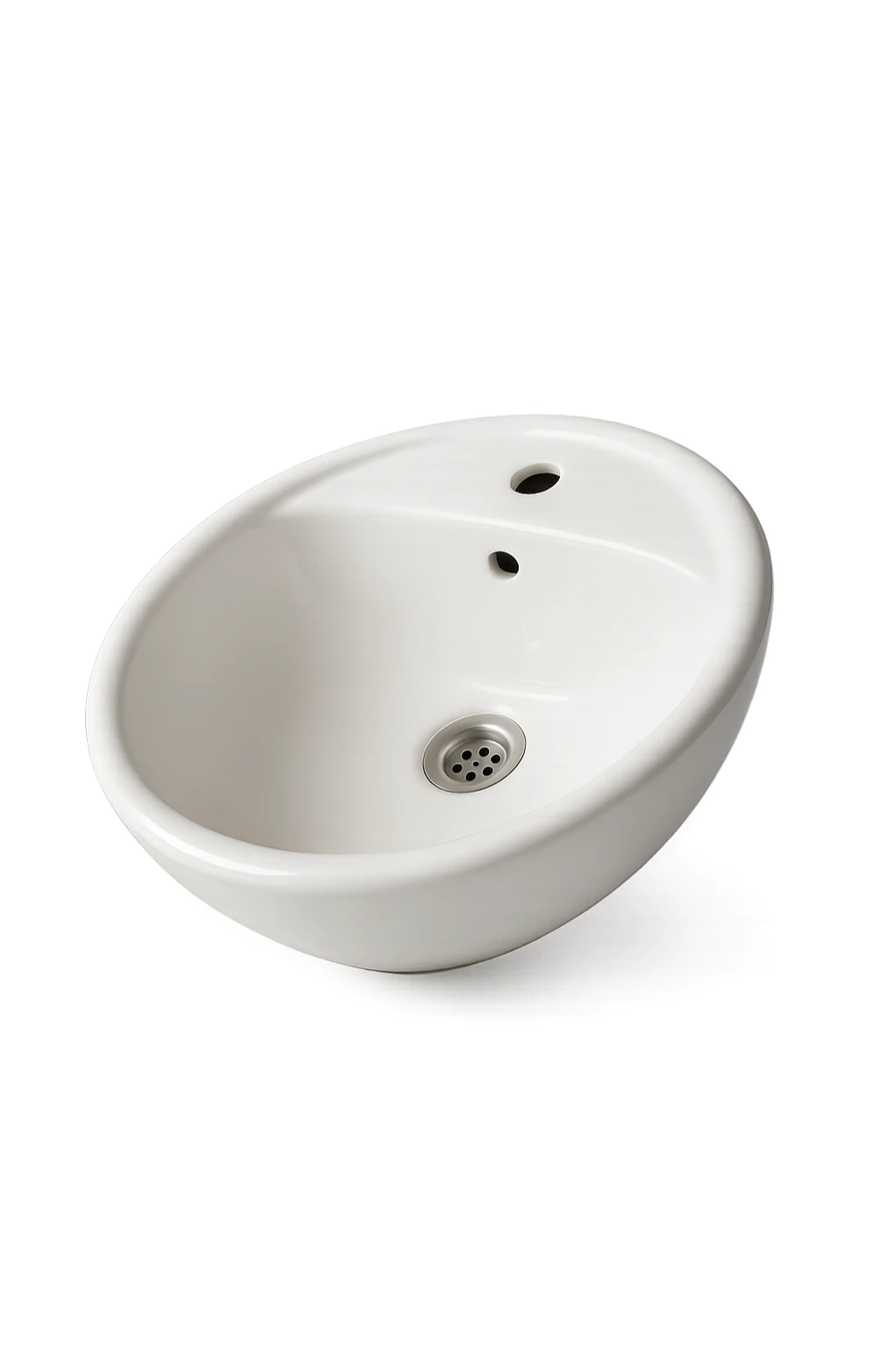 bacino inclinato, iperrealistico 4k sticker