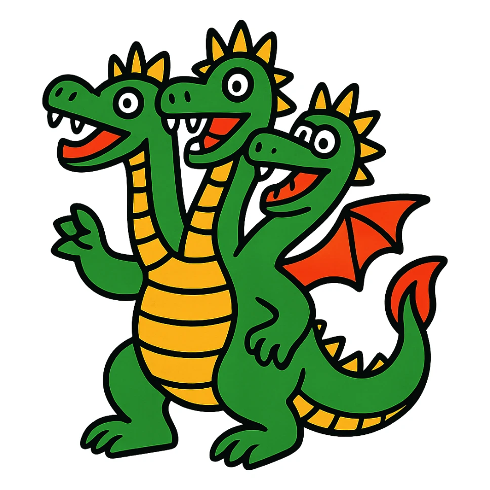 Змей Горыныч sticker