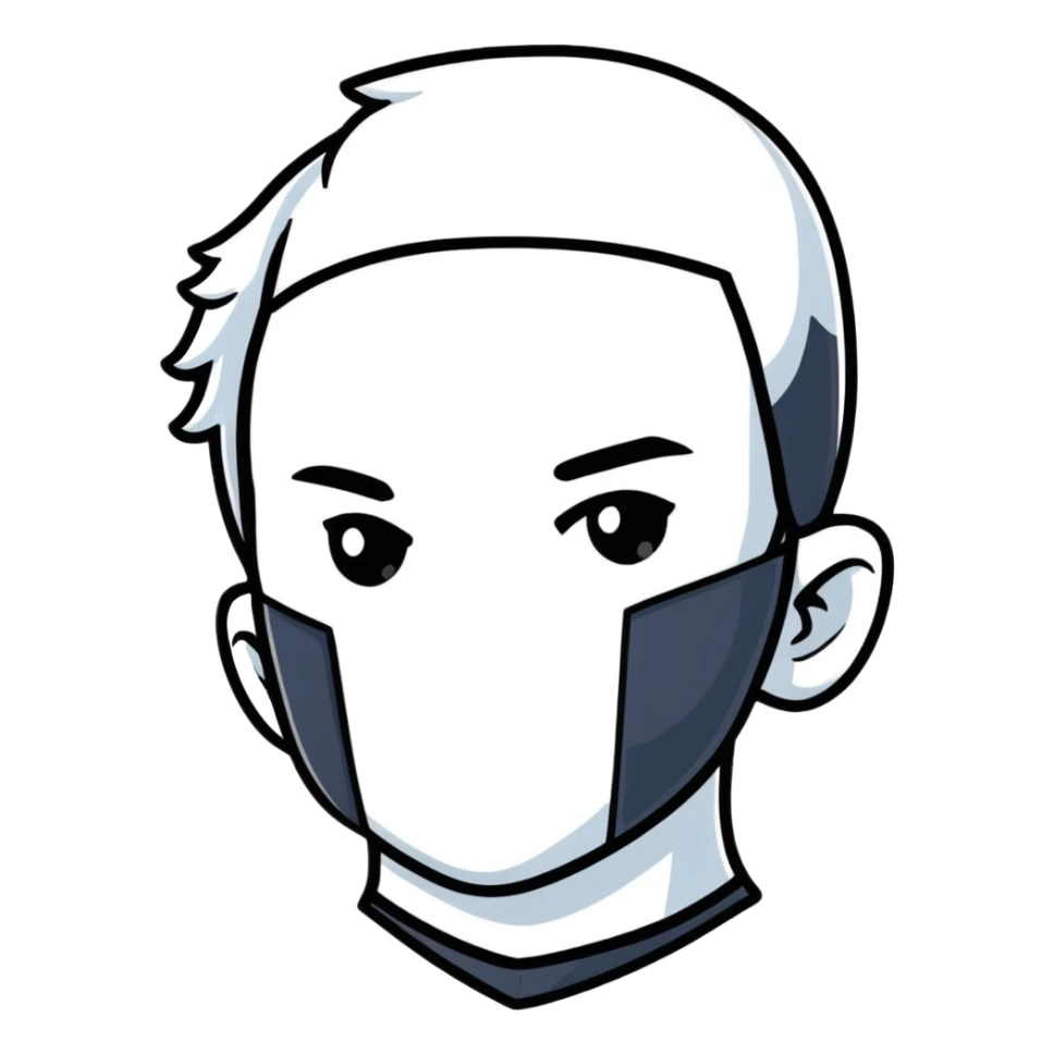 Xeron portrait from Heroes of Might and Magic 3 sticker