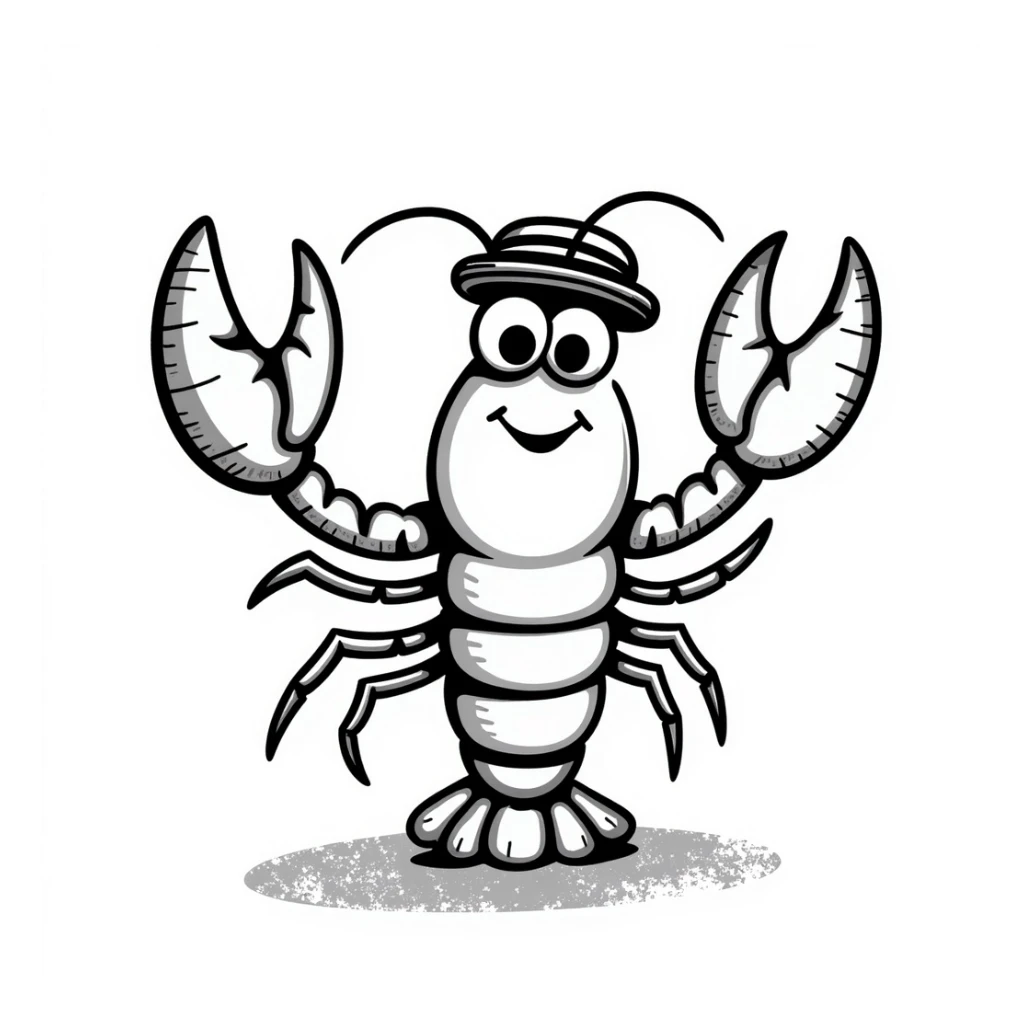 Lobster sticker