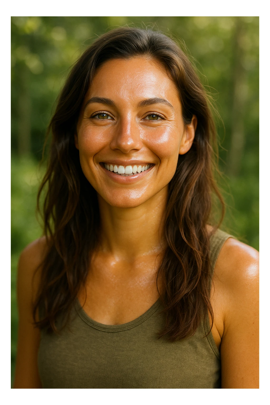 donna con equilibrio ormonale e metabolico immagine realistica sticker