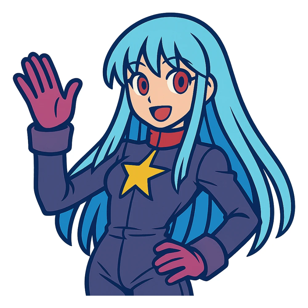 Kula Diamond from King of Fighters sticker