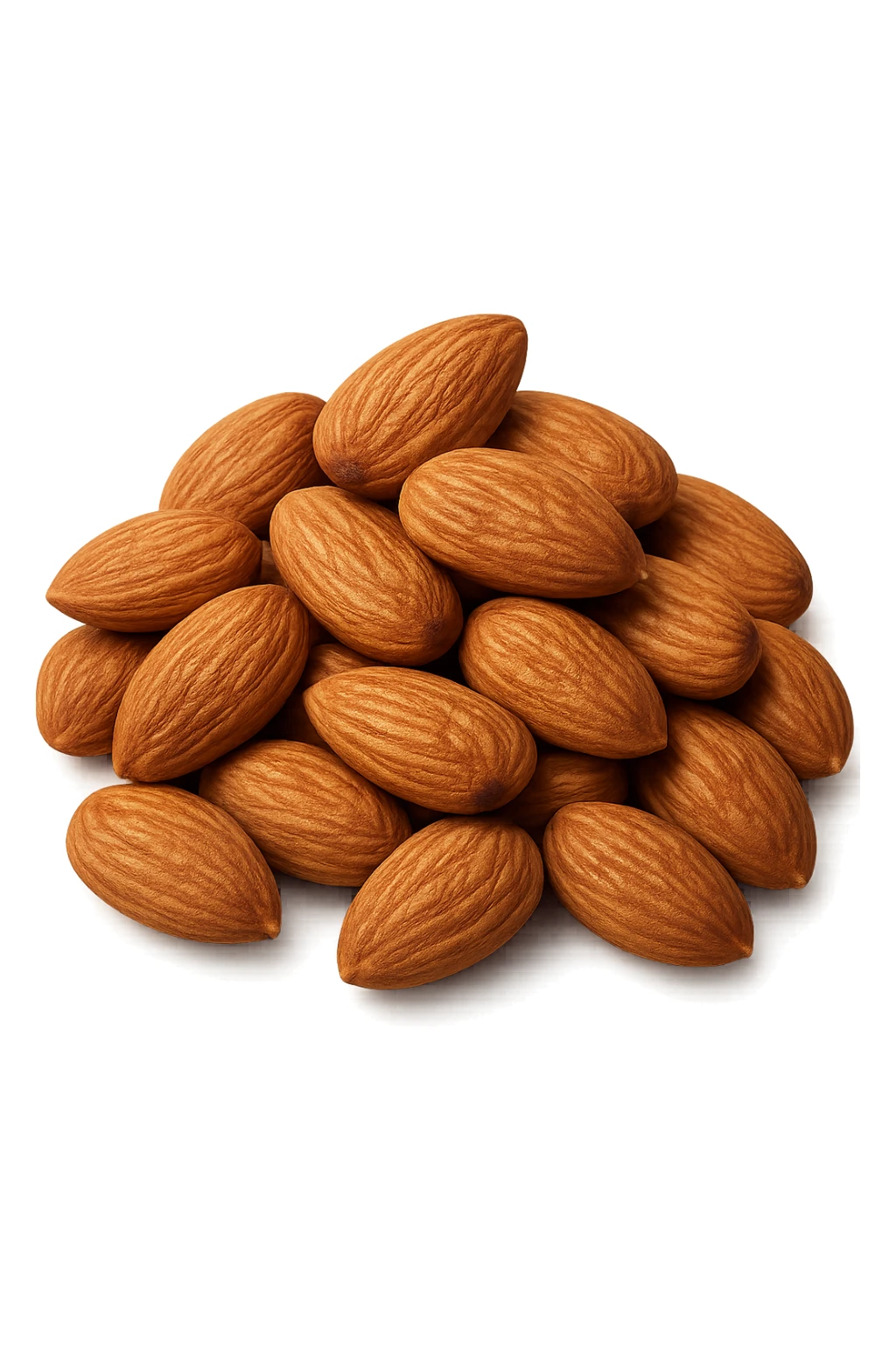 montagna di noci sbucciate, iperrealistici 4k sticker