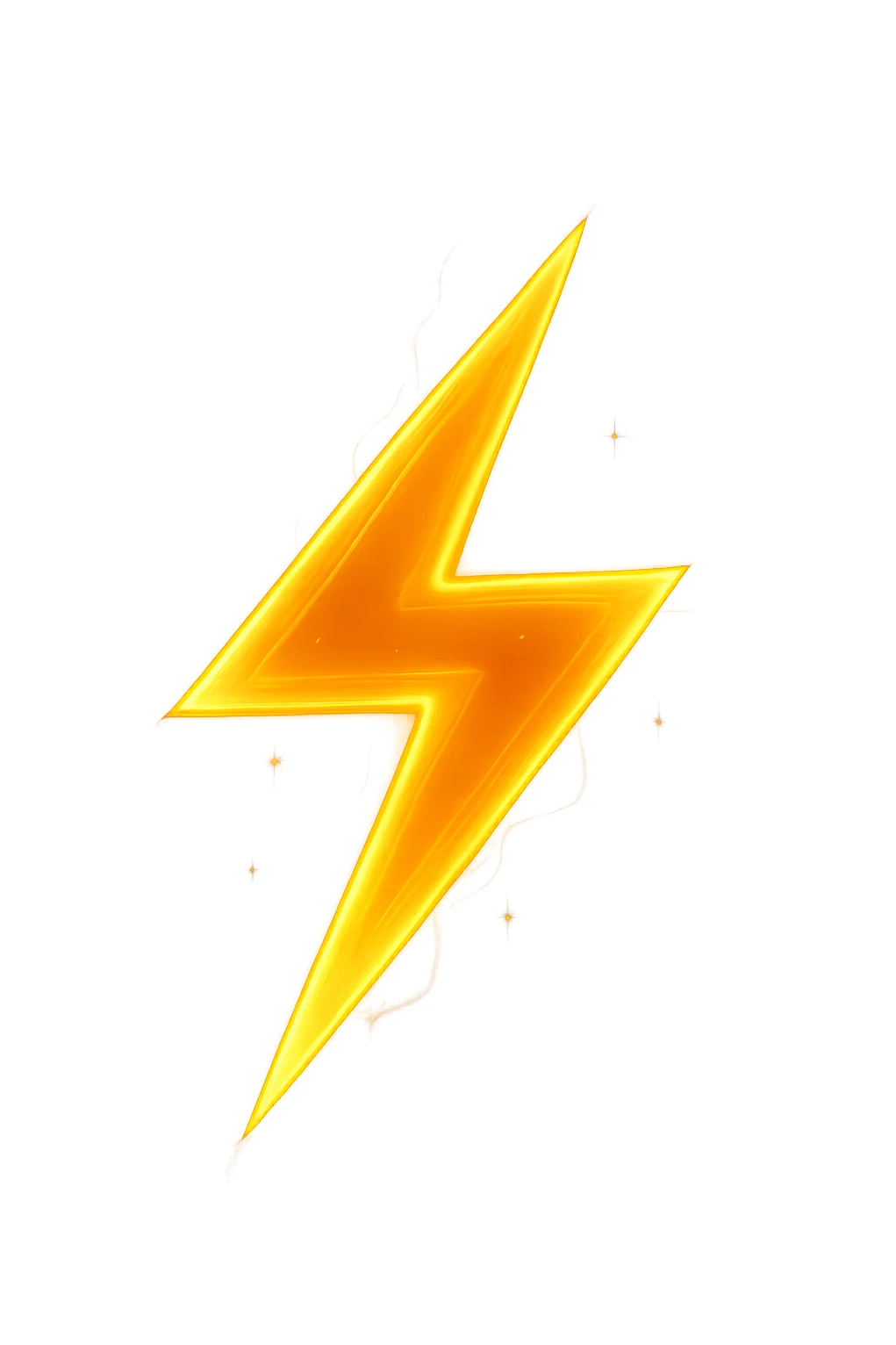 fulmine come se fosse energia sticker