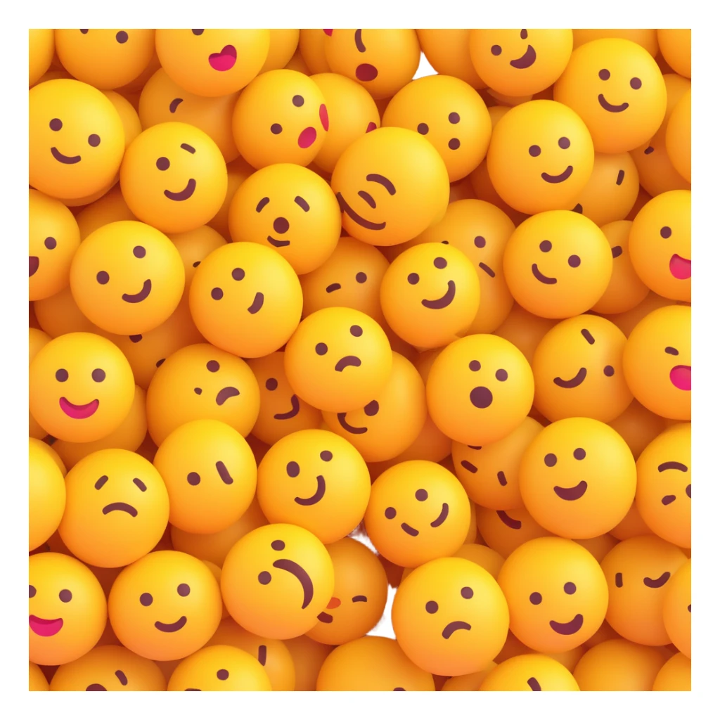 Fabrics emoji with a polished, glossy, 3D look, featuring a stylized fabric roll or textile pattern sticker