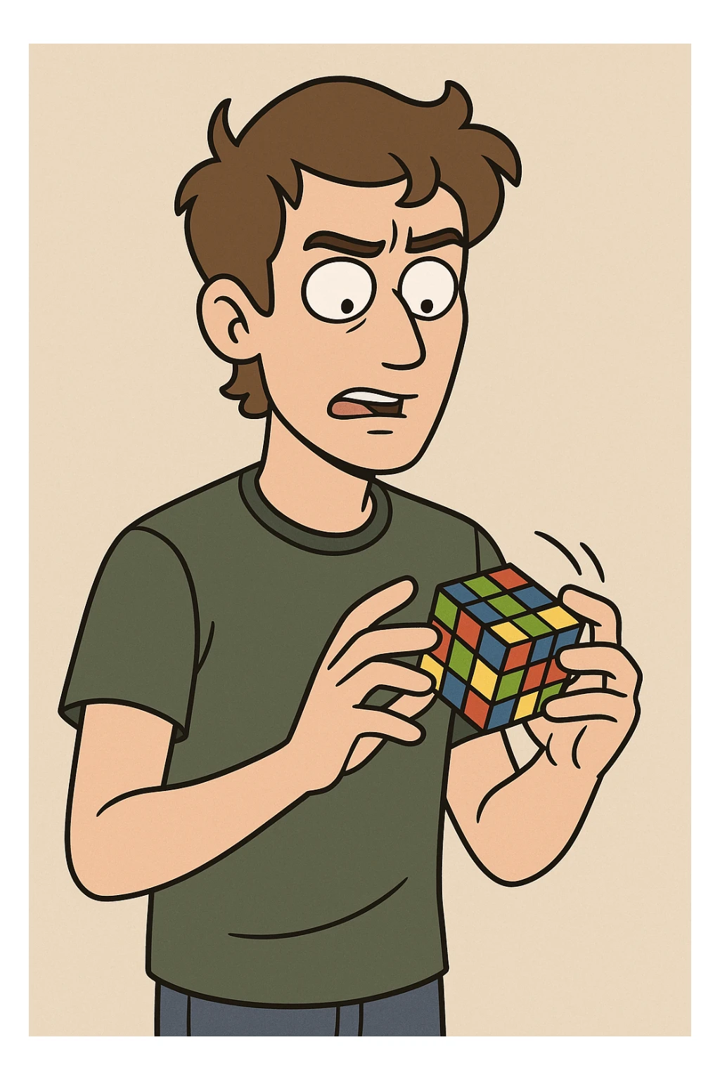Feliks Zemdegs Loose play Rubik's cube  sticker