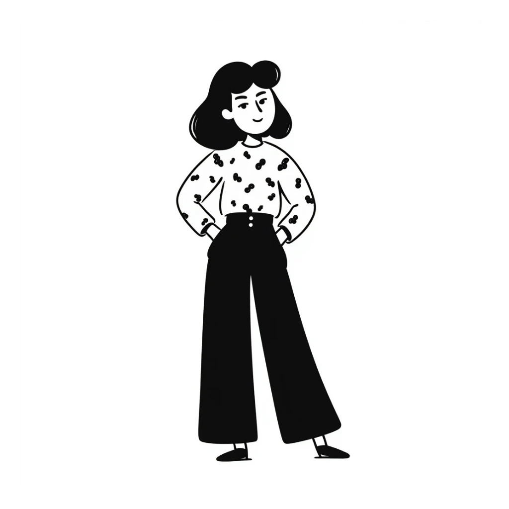 magazine fashion sticker