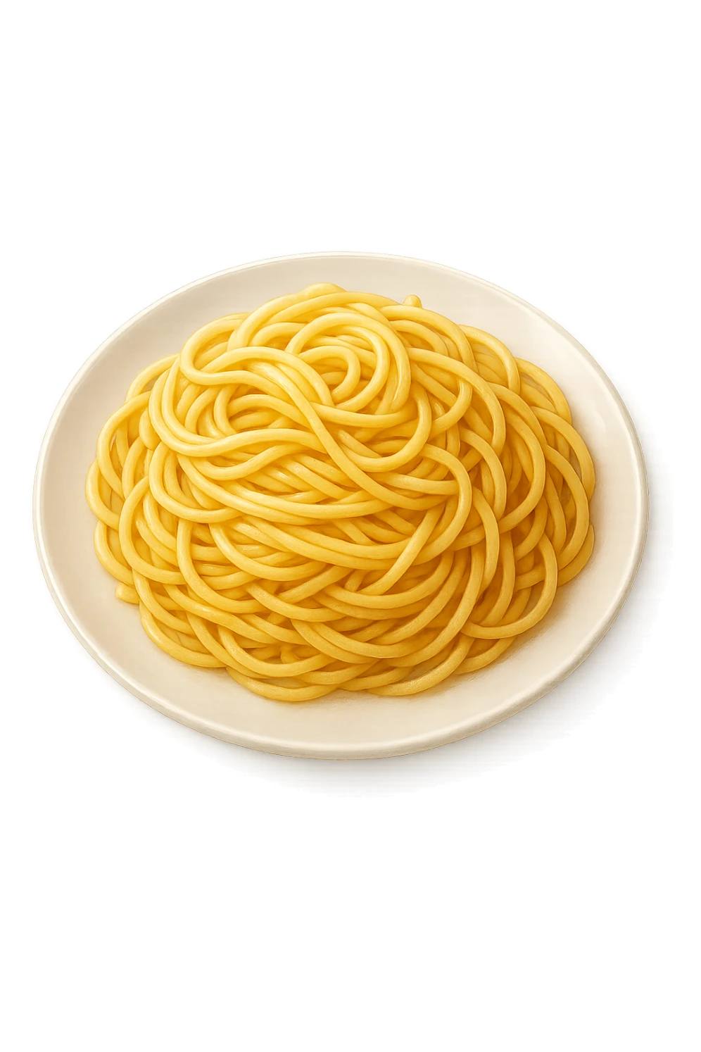 Pasta cucinata su un piatto sticker