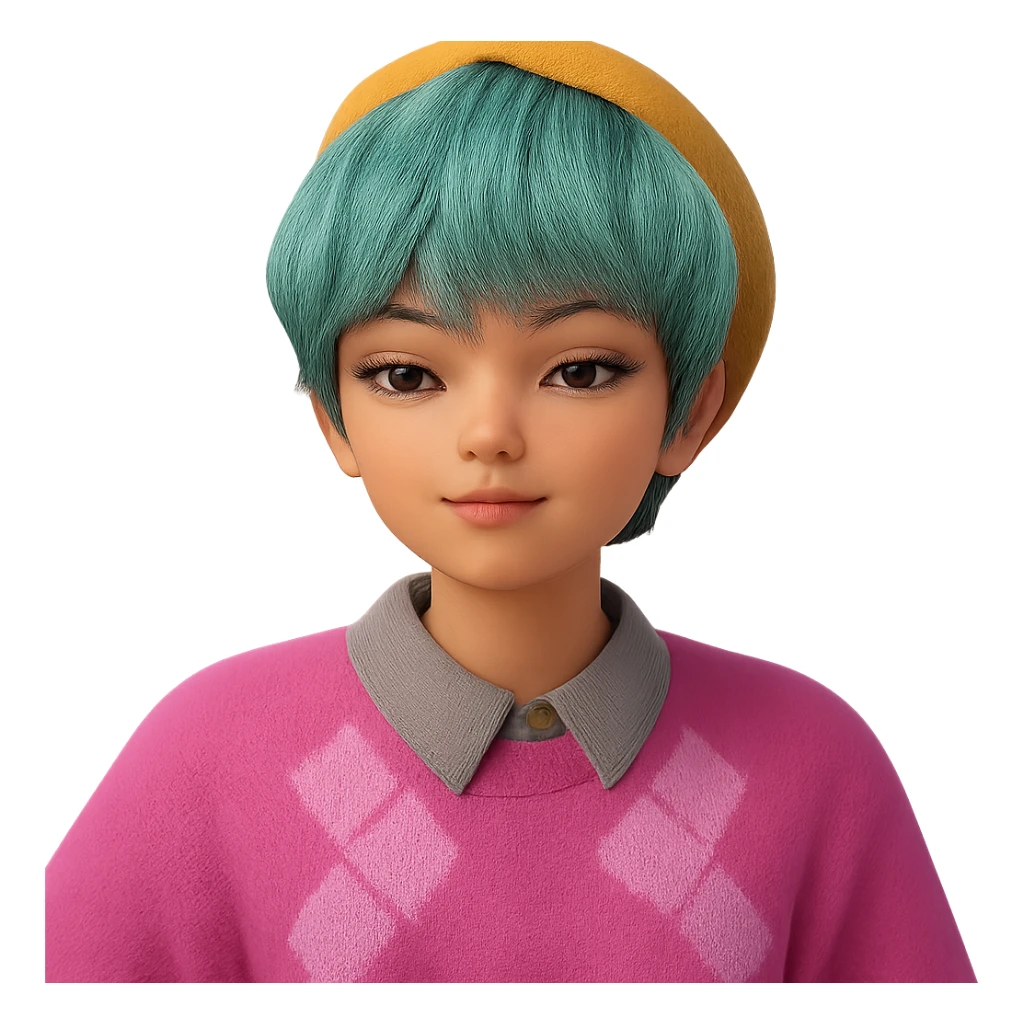 Extract the character from the image and place it on a transparent background, keeping the original style and appearance. sticker