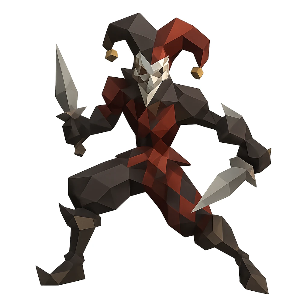 Shaco from League of Legends sticker