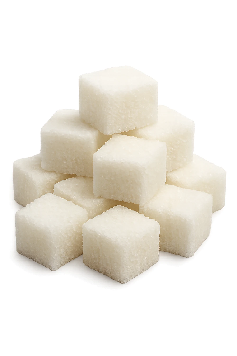 monagna di zollette di zucchero, iperrealistico 4k sticker