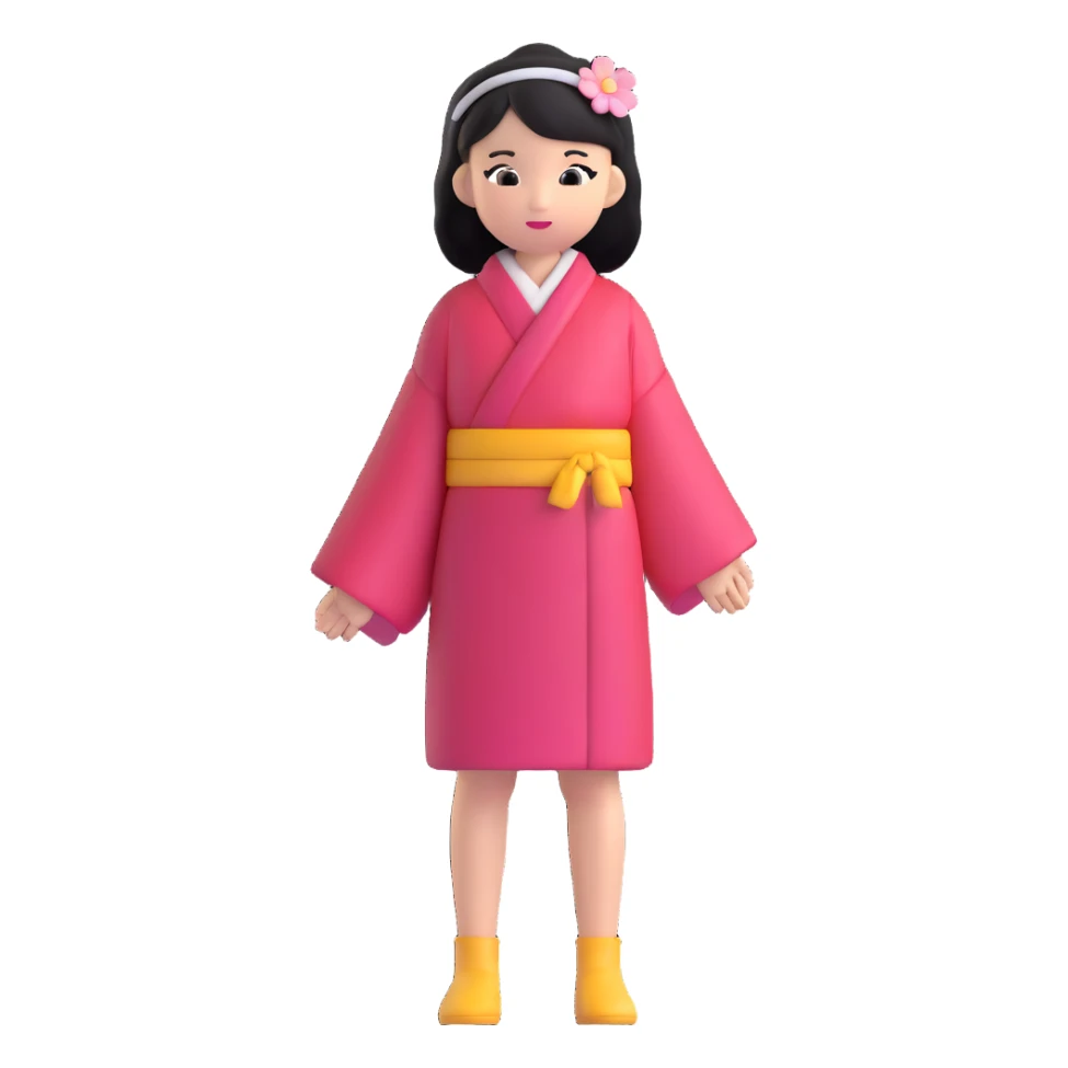 young 20-year-old Japanese girl sticker