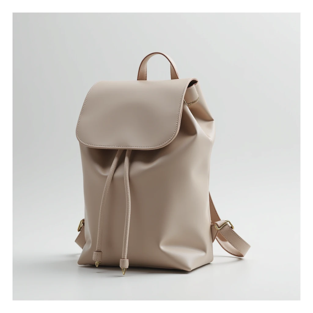 realistic modern design backpack, photorealistic style, neutral color sticker