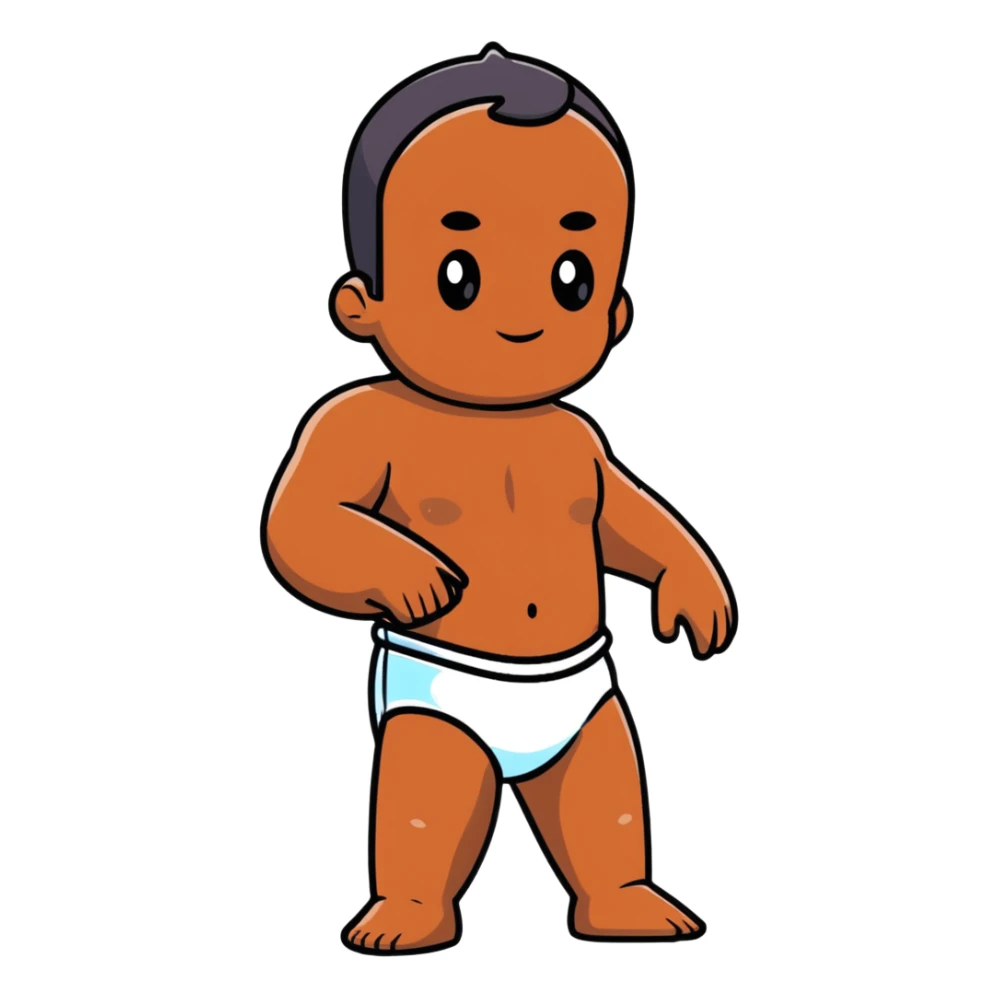 Diddy with baby oil sticker