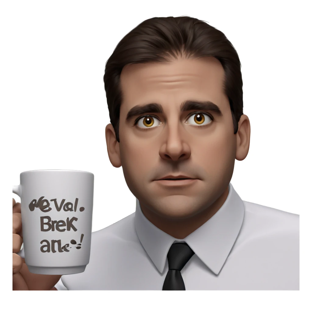 coffee break with a twist sticker