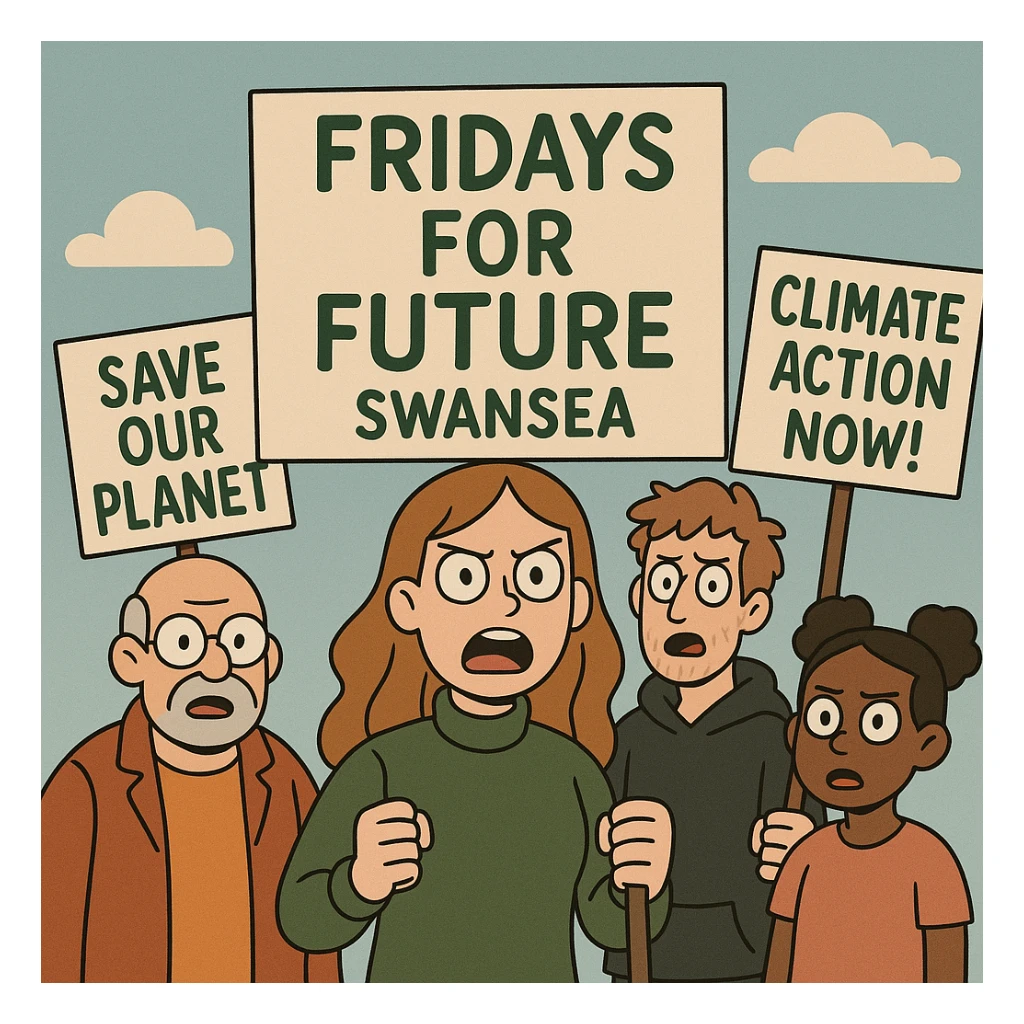  Fridays for Future the Swansea people  sticker