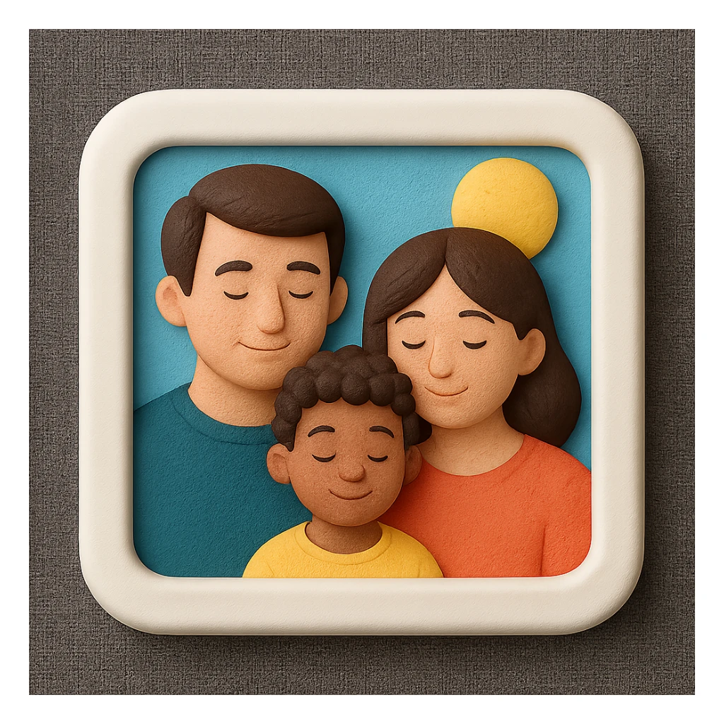 recreate this photo frame but add bit more details sticker