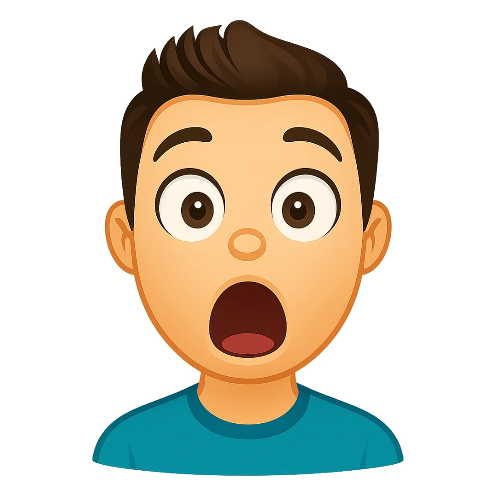 Стиль - мультяшный emoji. Максимально похожий персонаж на того, что на фото. Фон прозрачный sticker