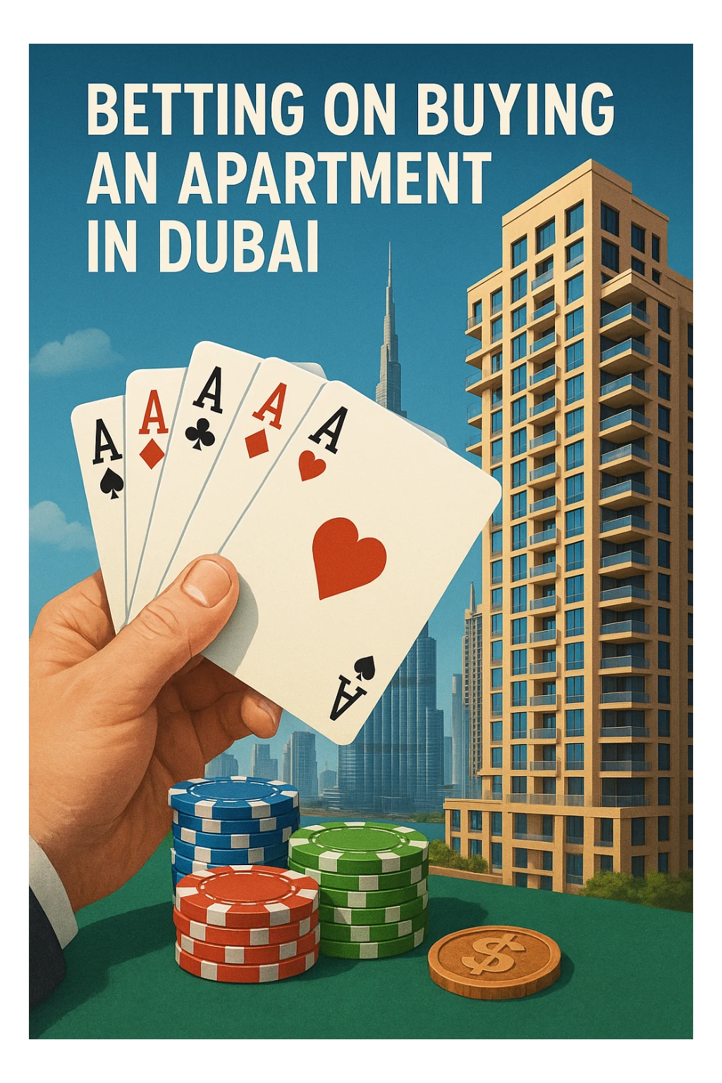 Betting on buying an apartment in Dubai sticker