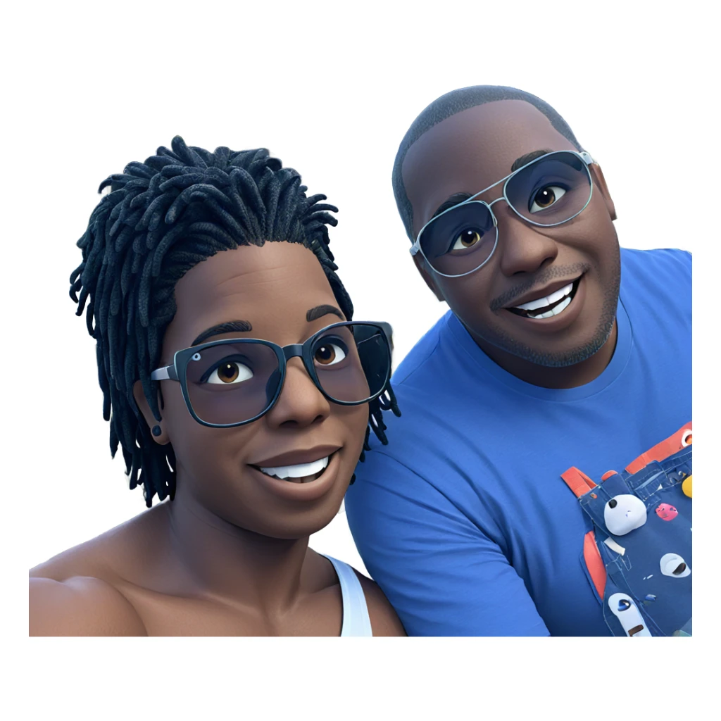 boys hanging out outdoors sticker