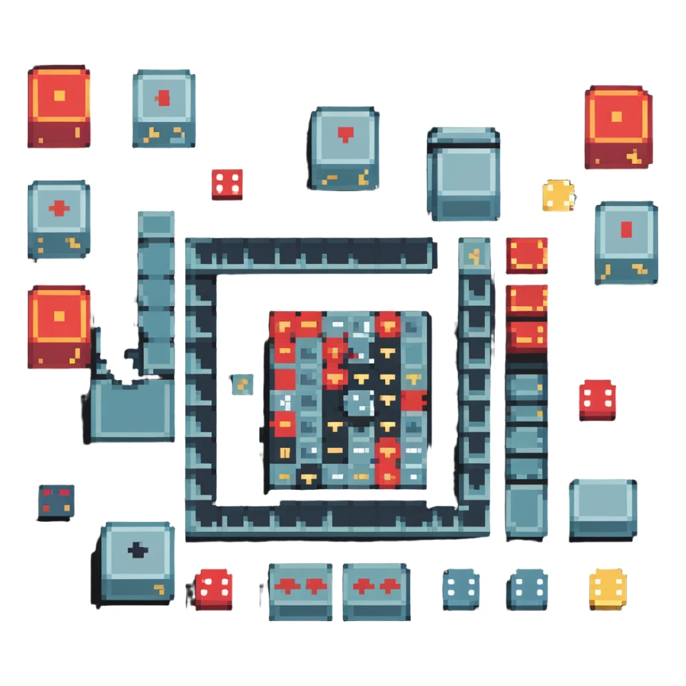 board games and card games sticker