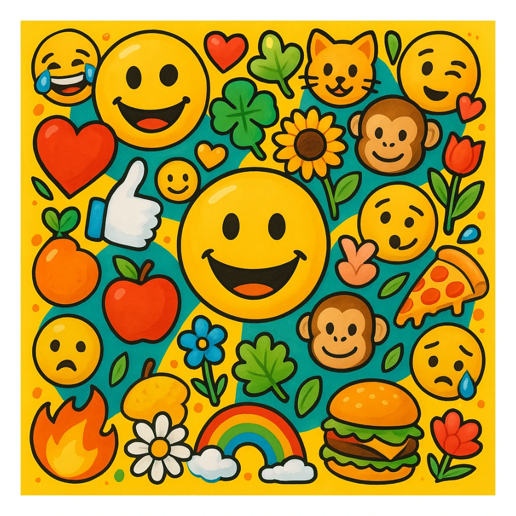 show more emoji sticker