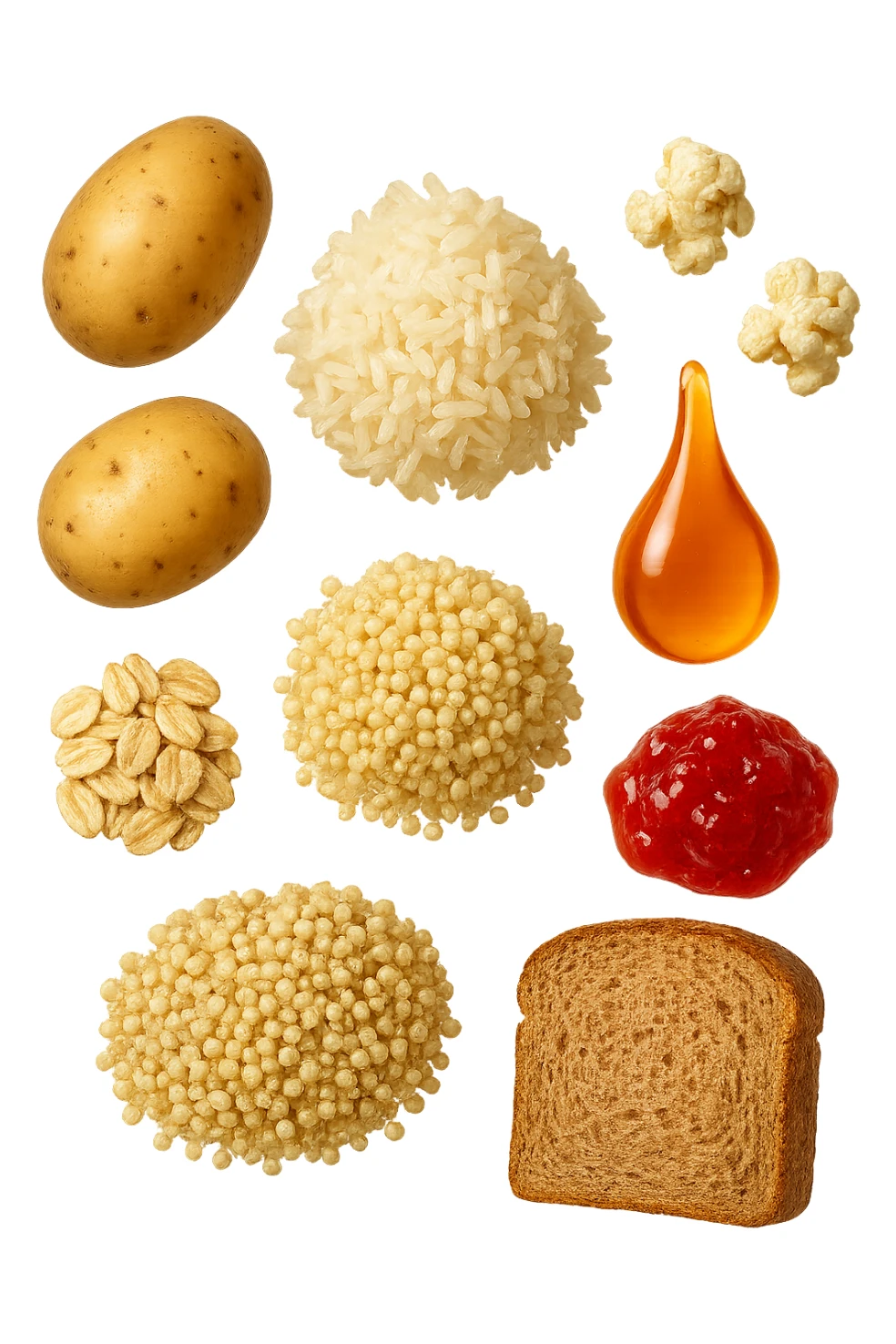 EMOJI STILE IPHONE DI Patate
Riso
Popcorn
Avena
Quinoa
Sciroppo d’acero
Marmellata di fragole
Pane di farro, fluttuano in aria REALISTICA 4K sticker