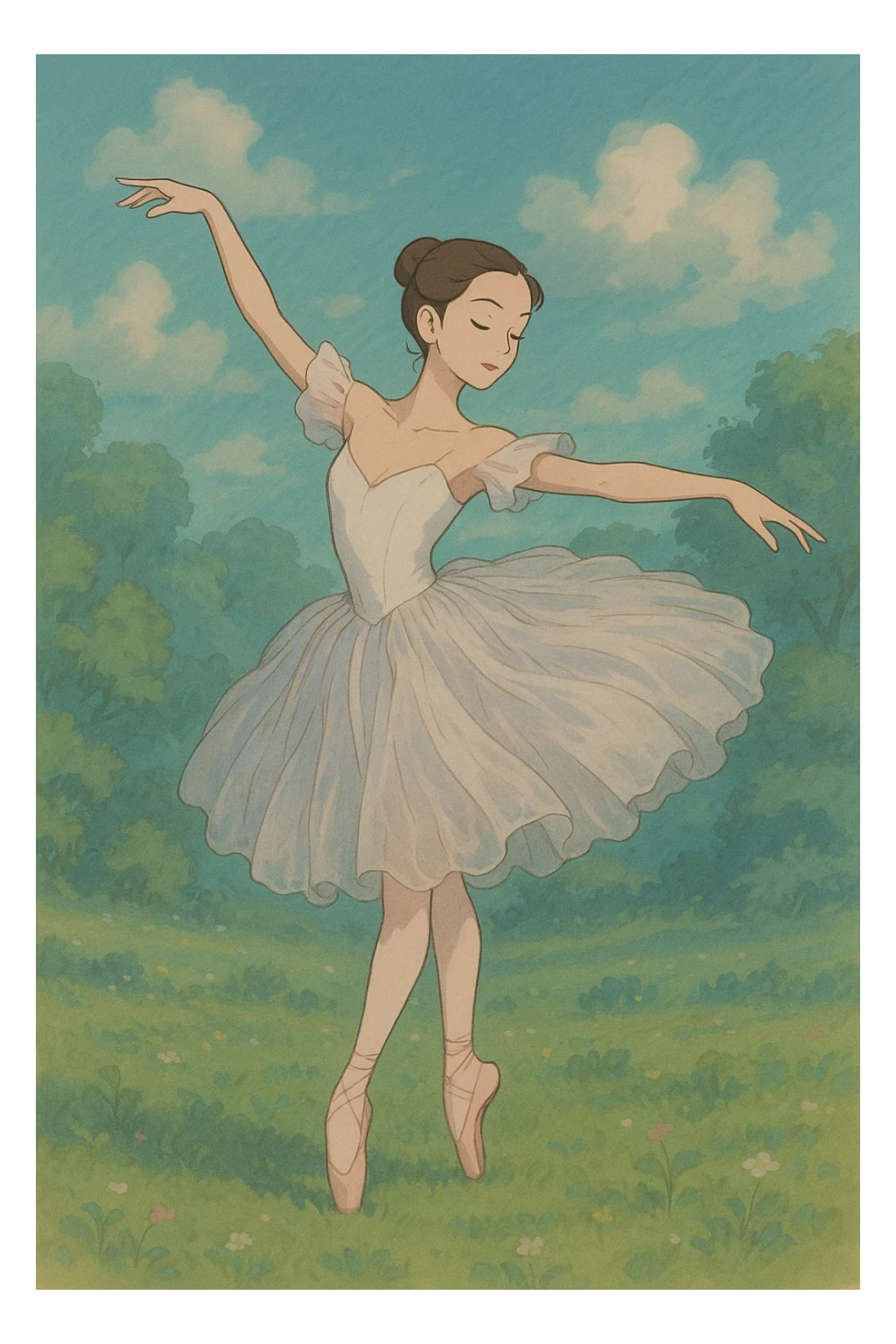 ballerina sticker