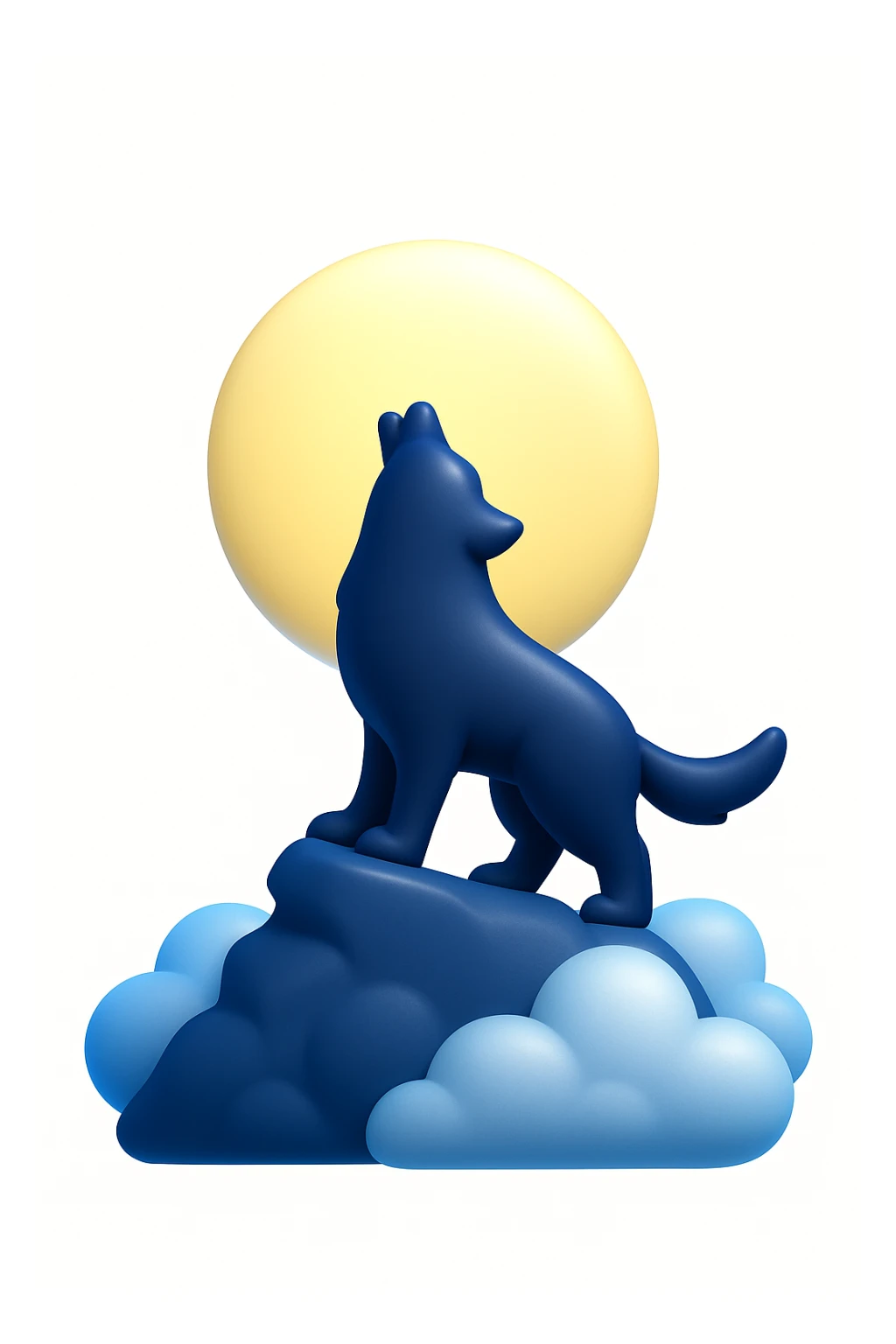 Convert the uploaded image into a 3D Apple-style emoji — preserve the key shapes, colors, and overall composition of the original image. Simplify the forms into clean, rounded cartoon-style elements while keeping the subject recognizable. Apply glossy textures, soft lighting, smooth shading, and render everything in Apple emoji style on a clean white background sticker