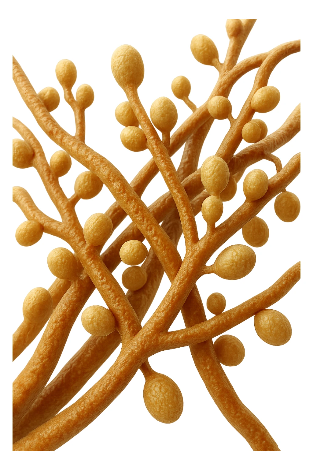 CANDIDA INTESTINALE, IPERREALISTICA 4K sticker