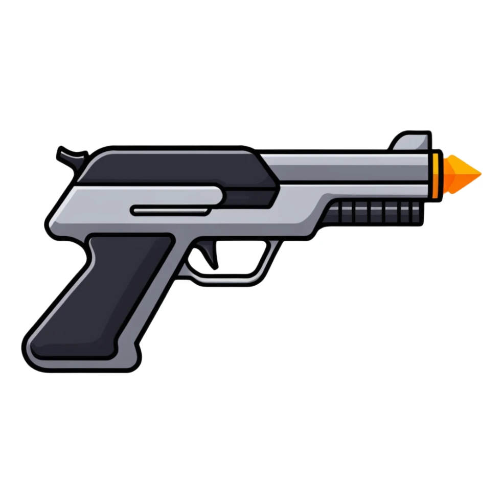 Star-Lord's element gun blaster from Guardians of the Galaxy sticker