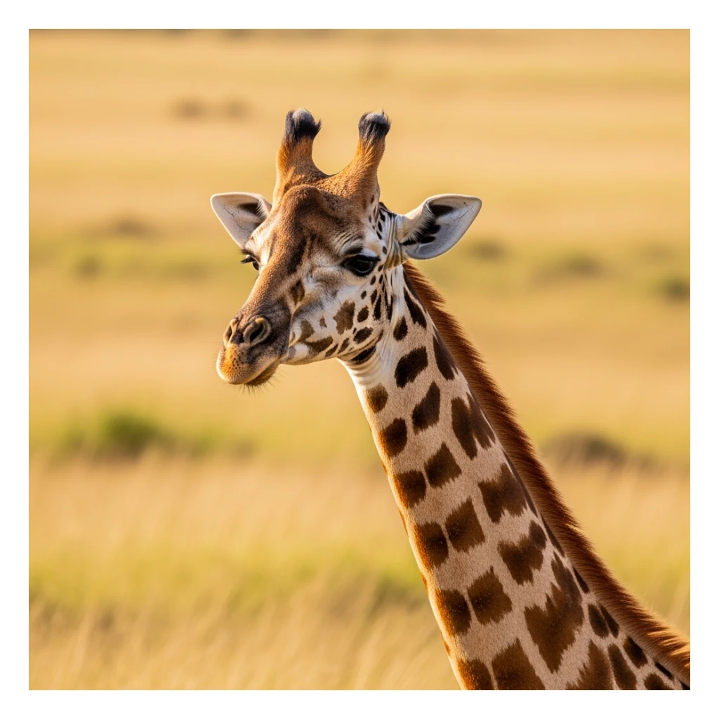 Giraffe sticker