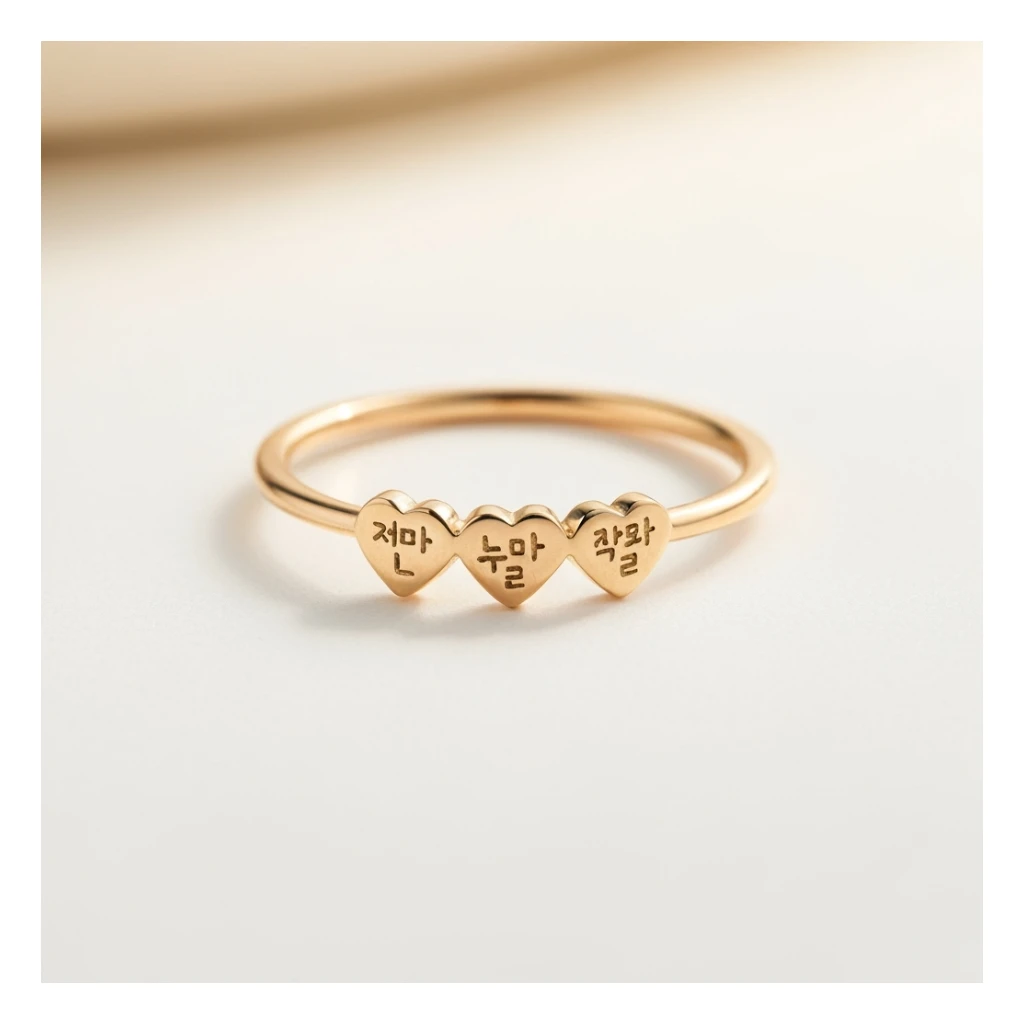 kpop friendship ring, cute, expressive, minimal sticker