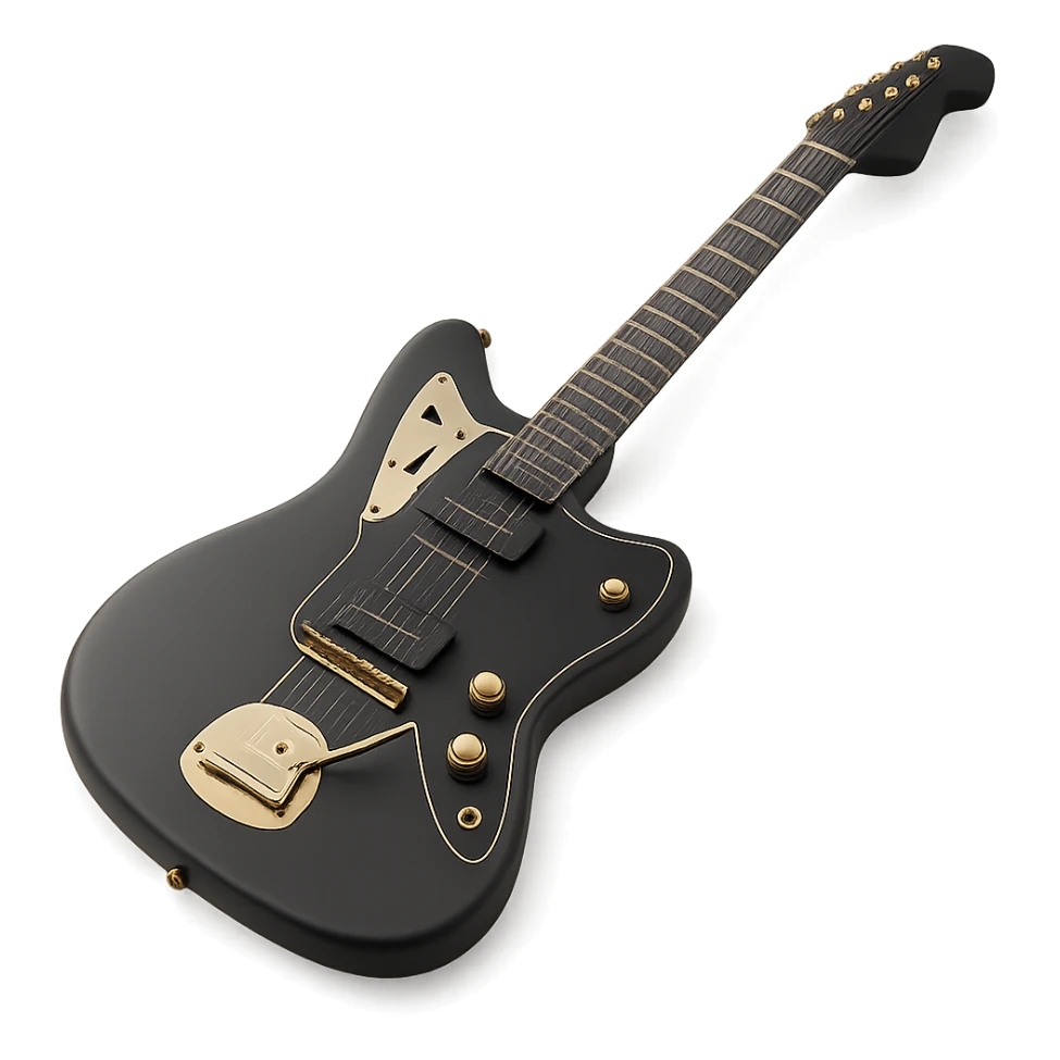 Fender Jazzmaster guitar sticker