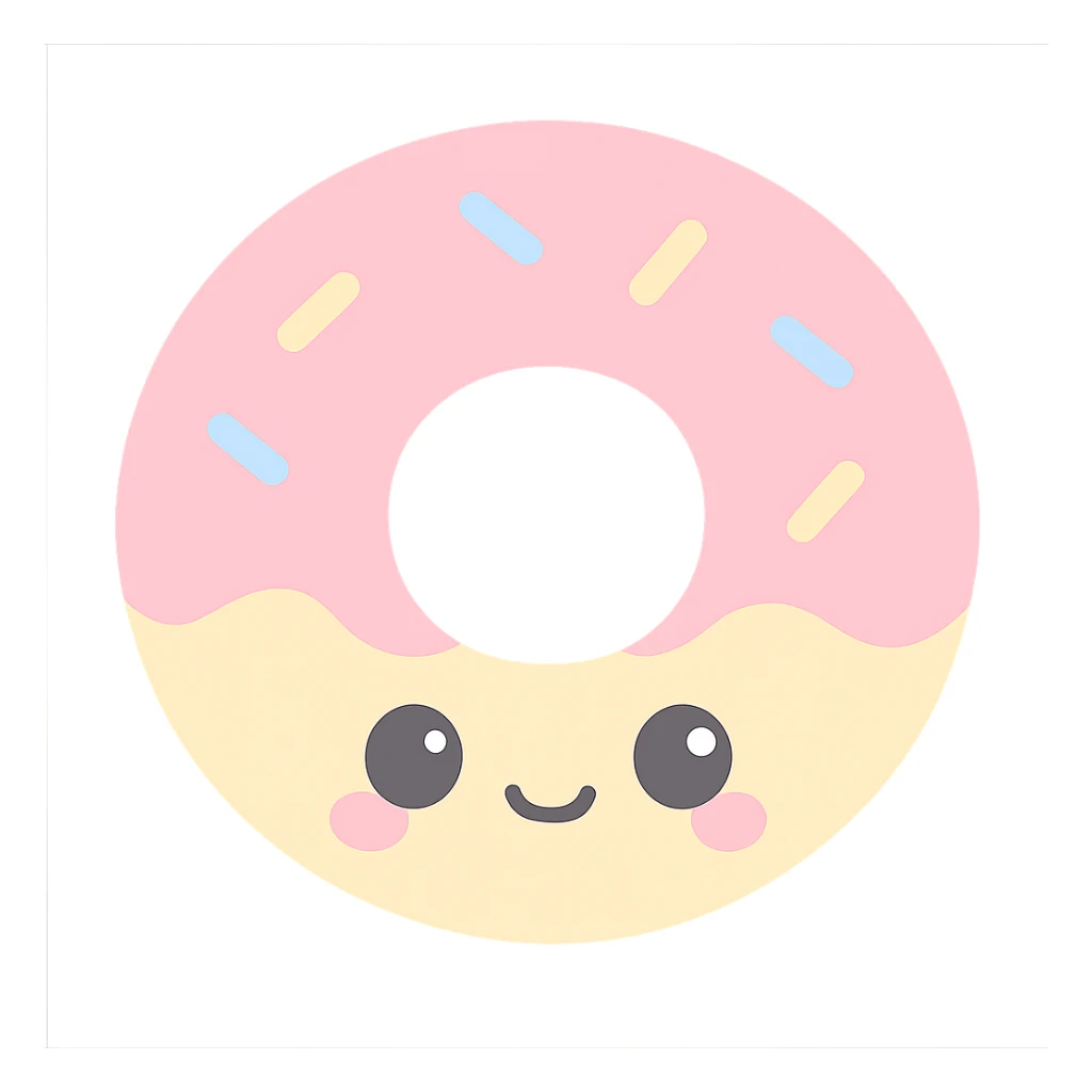 donut sticker
