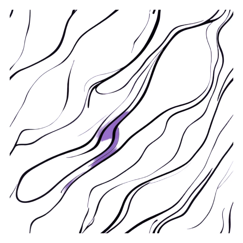 Purple marble sticker