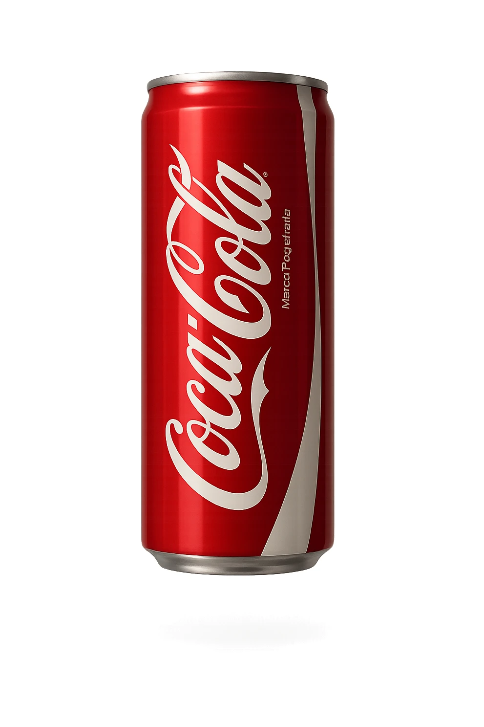 coca cola iperrealistica fluttua in aria sticker