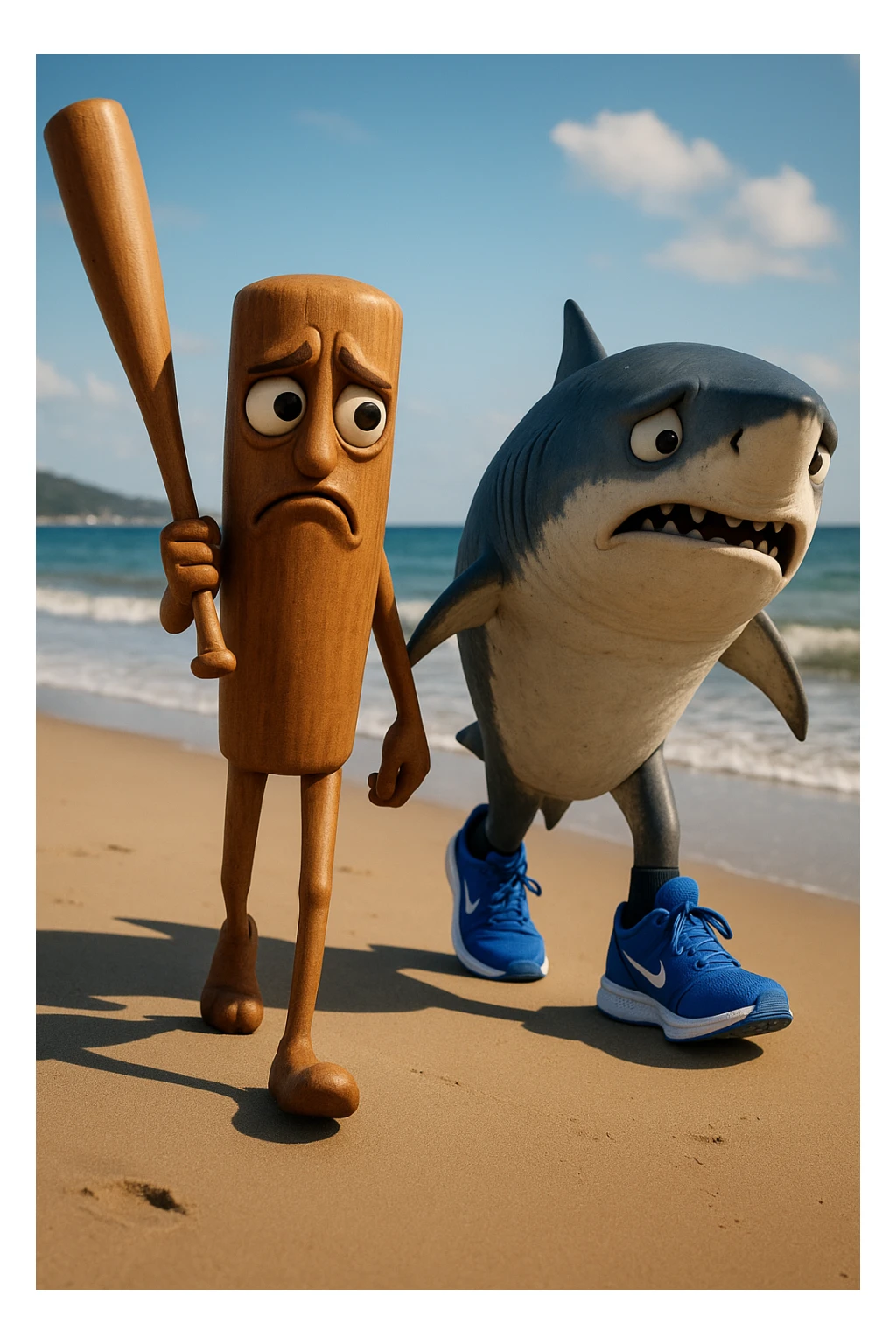 create this image with 4 different emotion to each of them 
 sticker