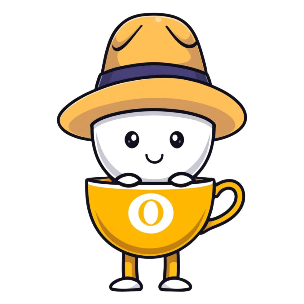 Mad Hatter character from Alice in Wonderland sticker