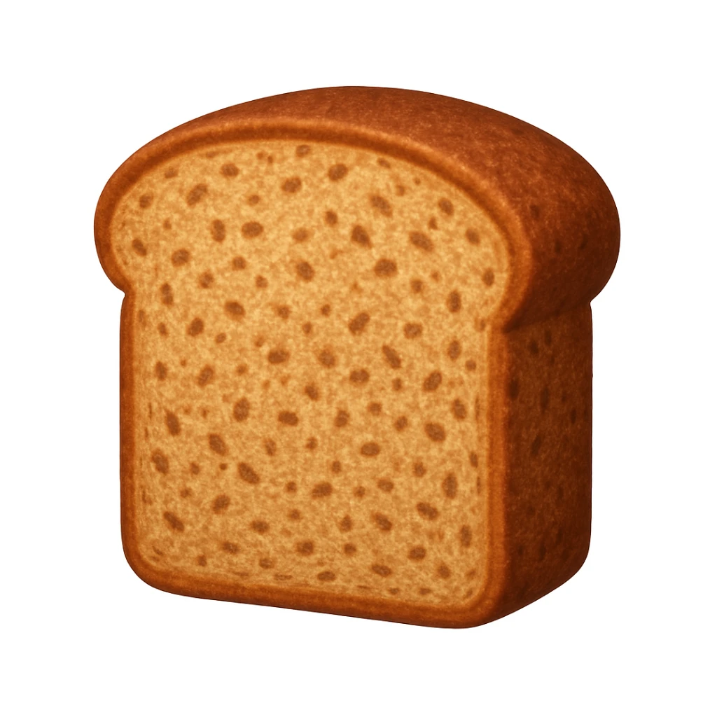 PAGNOTTA INTEGRALE EMOJI STYLE IPHONE sticker