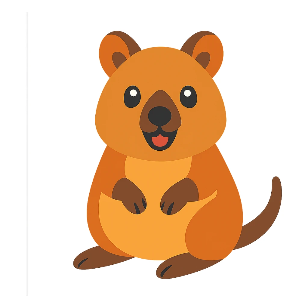 cute quokka sticker