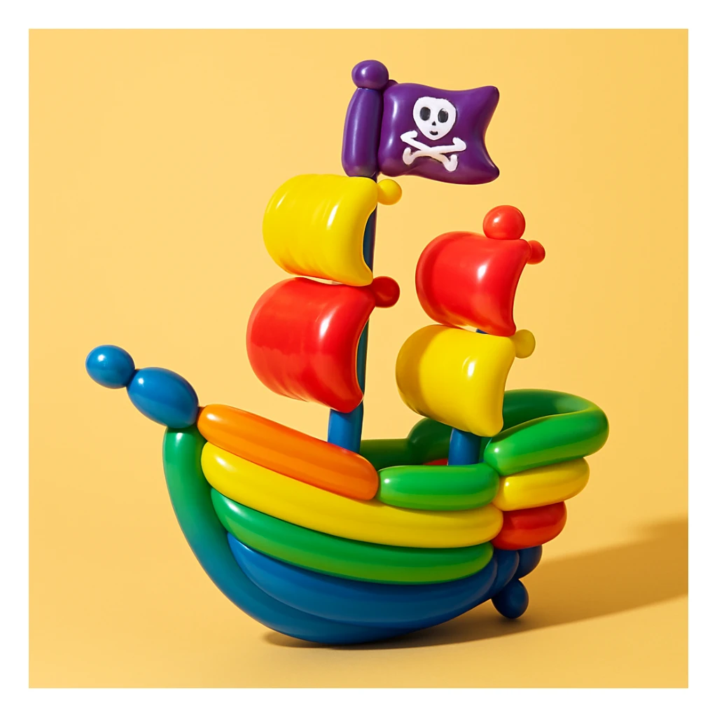 pirate ship sticker