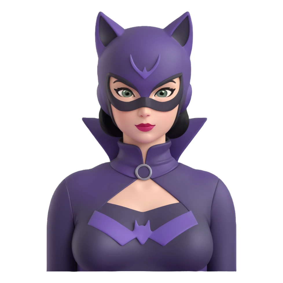 Catwoman from DC comics sticker