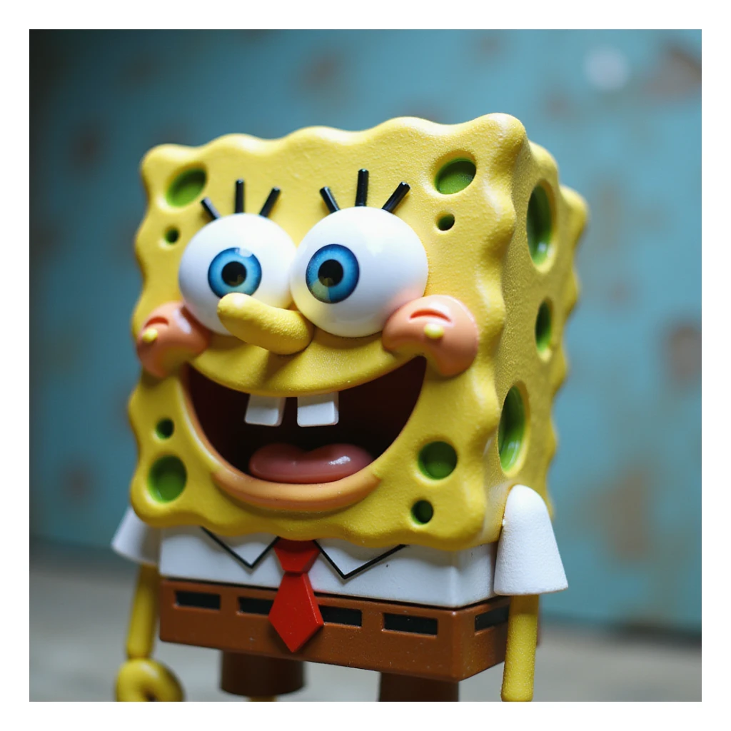 spongebob irl sticker