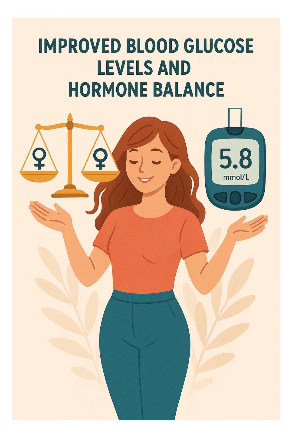 Glicemia migliorata e anche ormoni sulla donna sticker