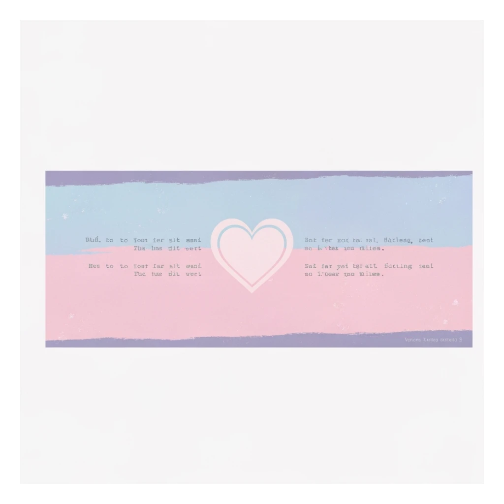 pastel emo banner with a heart accent, cute, expressive, minimal, variation 3 sticker