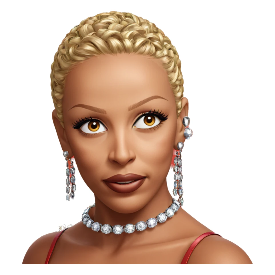 sparkling beauty in jewelry sticker