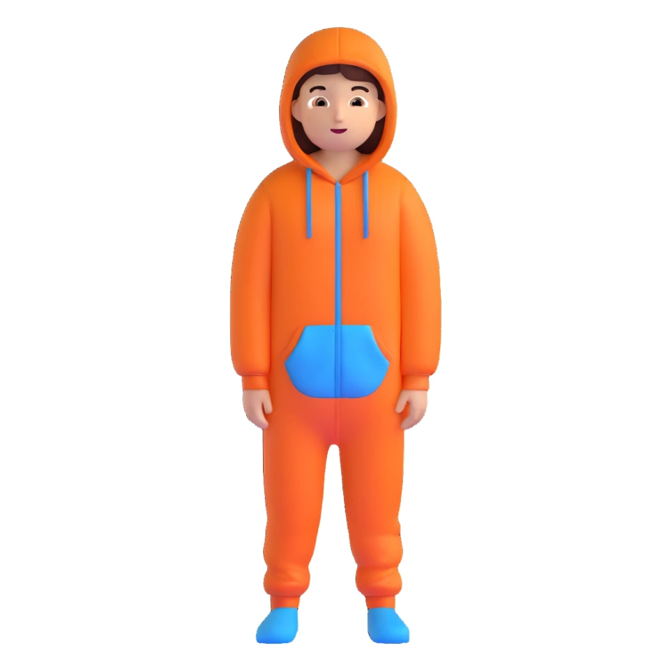 blue onesie sticker