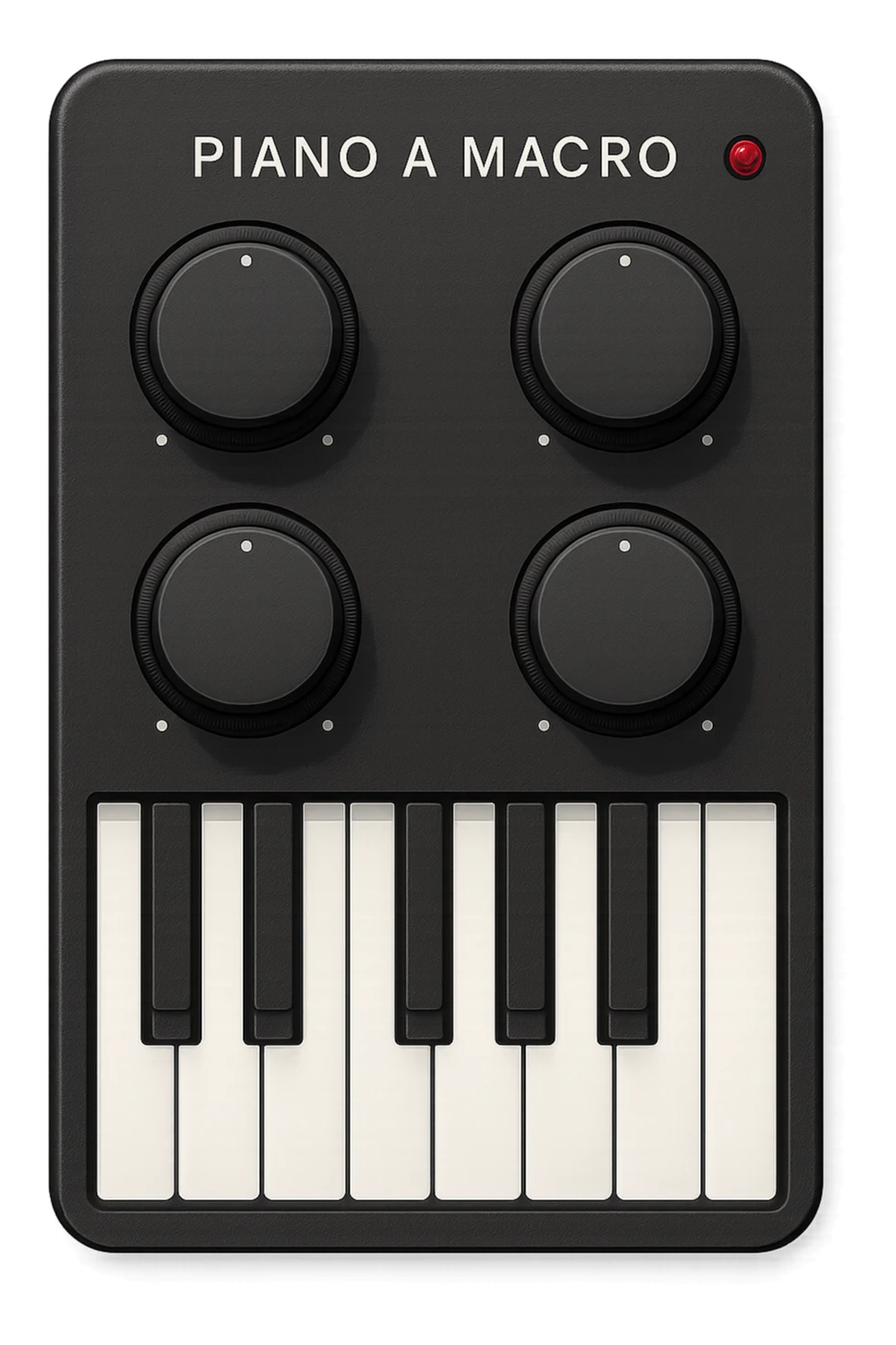 Piano A Macro GRAFICO sticker